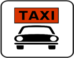 simbolo taxi